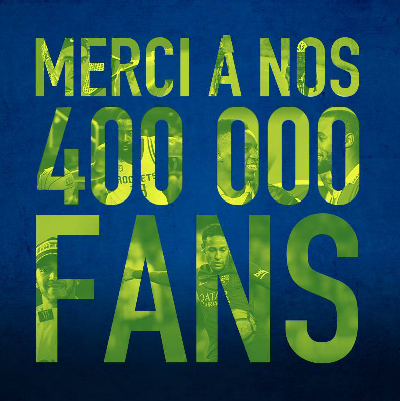 400 000 fans Facebook for les Chaînes CANAL+ SPORT