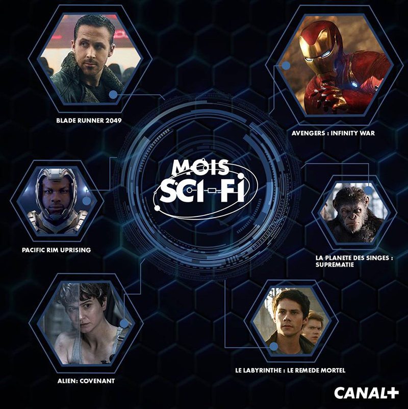 Mois Sci-Fi for CANAL+